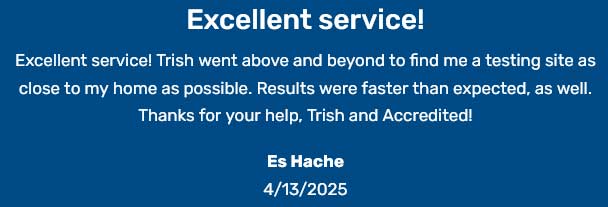 Excellent service!