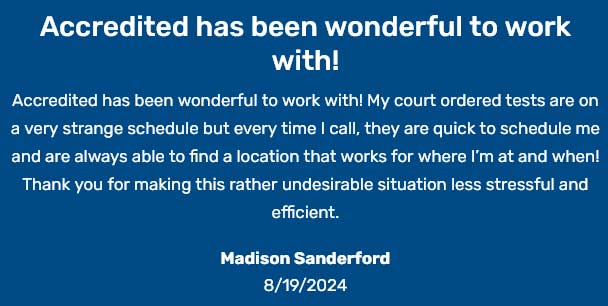 Accredited has been wonderful to work with!