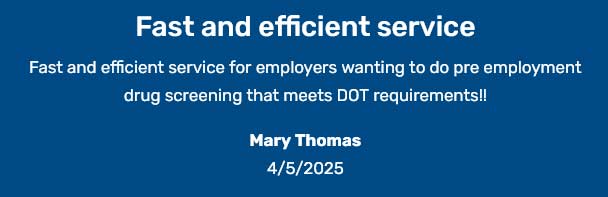 Fast and efficient service